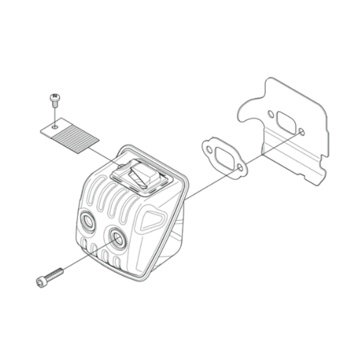 Schallpuff-Kit in der Gruppe Ersatzteile / Ersatzteile Motorsägen / ➤Serie 400 / Ersatzteile Husqvarna 450X bei GPLSHOP (5959317-02)