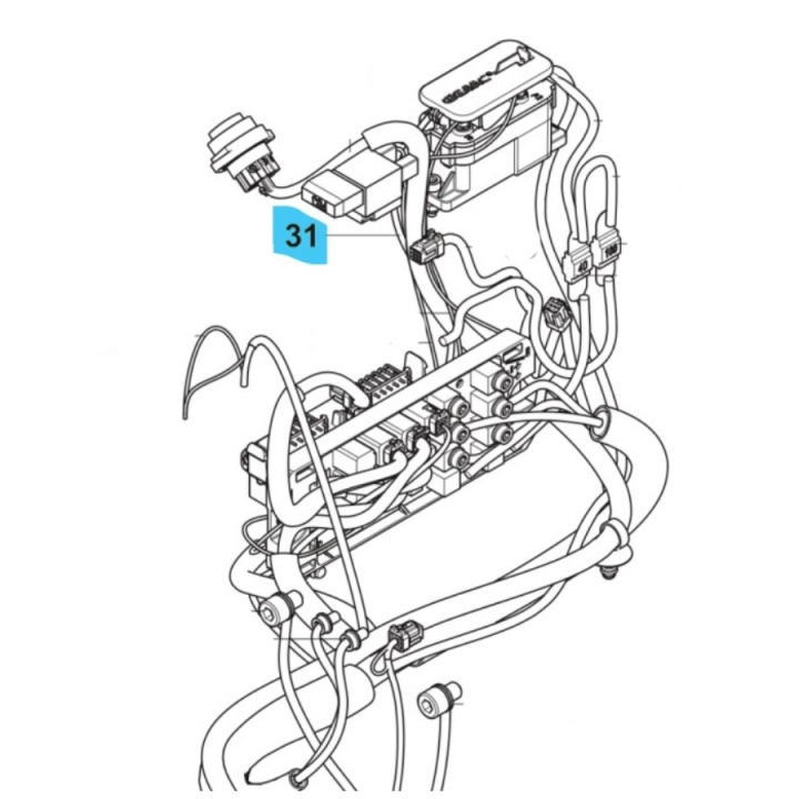 Verdrahtungsbaugruppe Netzteil W122 in der Gruppe  bei GPLSHOP (5960280-03)