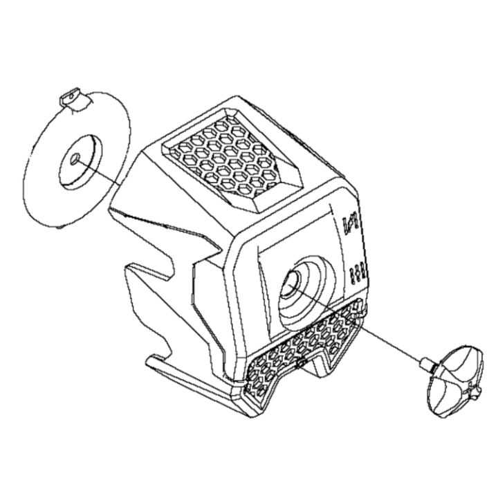 Filterabdeckung Kompl 5961973-01 in der Gruppe bei GPLSHOP (5961973-01)