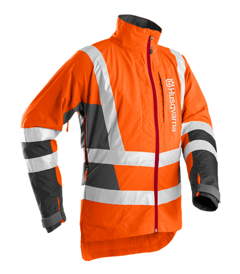 Jacke Husqvarna Technical High Viz EN20471, 50 in der Gruppe Husqvarna Forst- und Garten produkte / Husqvarna Kleidung/Ausrüstung / Jacke bei GPLSHOP (5963037-50)