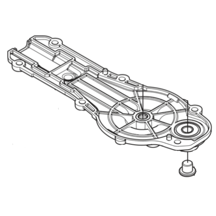 Getriebegehäusebaugruppe unten in der Gruppe Ersatzteile / Ersatzteile Heckenscheren / Ersatzteile Husqvarna 525HE4 bei GPLSHOP (5963178-01)
