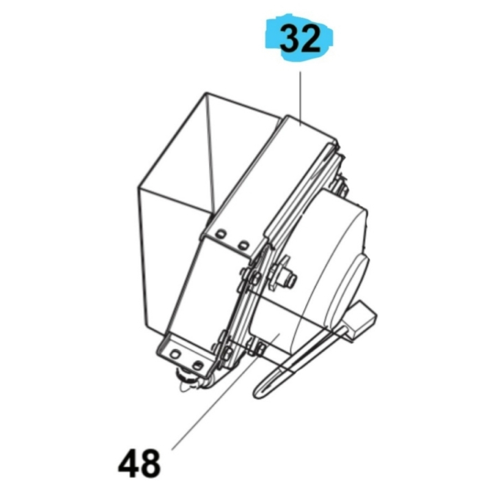Ölkühlerbaugruppe in der Gruppe Ersatzteile / Ersatzteile Rider / Ersatzteile Husqvarna Rider 420 TSX AWD bei GPLSHOP (5965123-01)