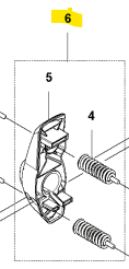 Halterungssatz Anti-Vibration 5969021-01 in der Gruppe Ersatzteile / Ersatzteile Freischneider / Ersatzteile Husqvarna 535iRXT bei GPLSHOP (5969021-01)