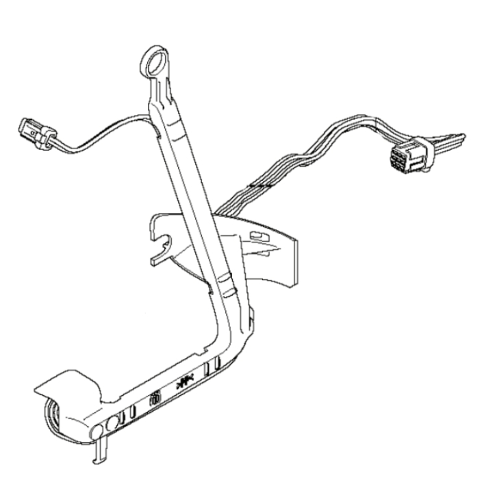Verkabelung, Signal, Kettensäge 30 5969430-01 in der Gruppe Ersatzteile / Ersatzteile Motorsägen / Ersatzteile Husqvarna 340i bei GPLSHOP (5969430-01)