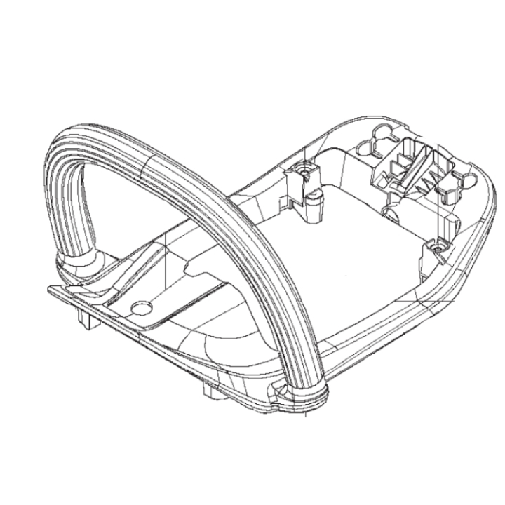 Vorderer Griff 522Hd in der Gruppe Ersatzteile / Ersatzteile Heckenscheren / Ersatzteile Husqvarna 522HDR75X bei GPLSHOP (5970241-01)