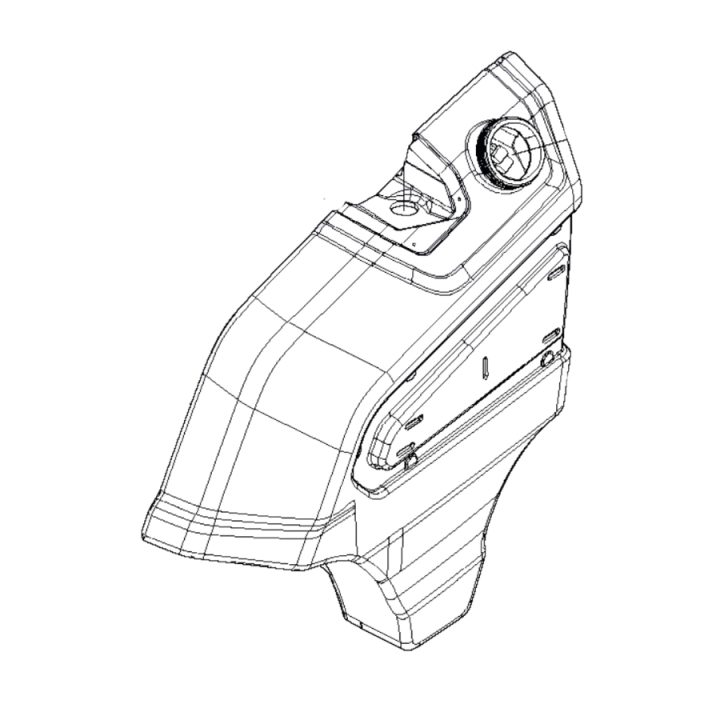 Kraftstofftank P500 Hybrid / P525D in der Gruppe  bei GPLSHOP (5970735-01)