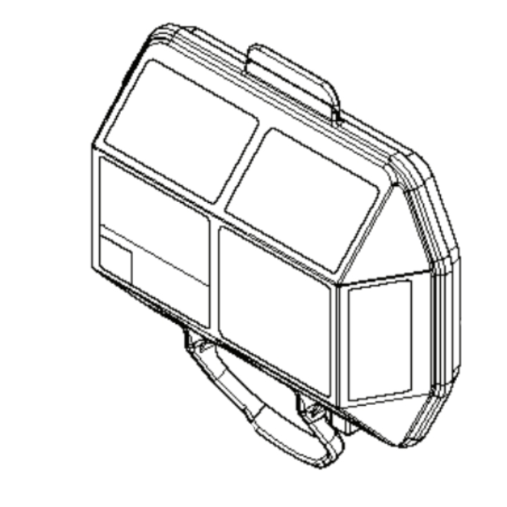 Luftfilterhälfte 5971760-01 in der Gruppe Ersatzteile / Ersatzteile Motorsägen / Ersatzteile Husqvarna T525 bei GPLSHOP (5971760-01)