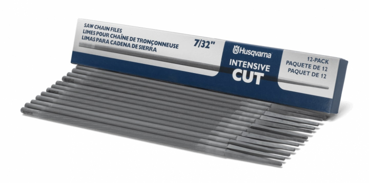 Rundfeile - Intensive Cut Ø4.8 mm 12pcs in der Gruppe Husqvarna Forst- und Garten produkte / Husqvarna Motorsägen / Ketten, Schienen & Feilausrüstung / Feilausrüstung bei GPLSHOP (5973558-02)