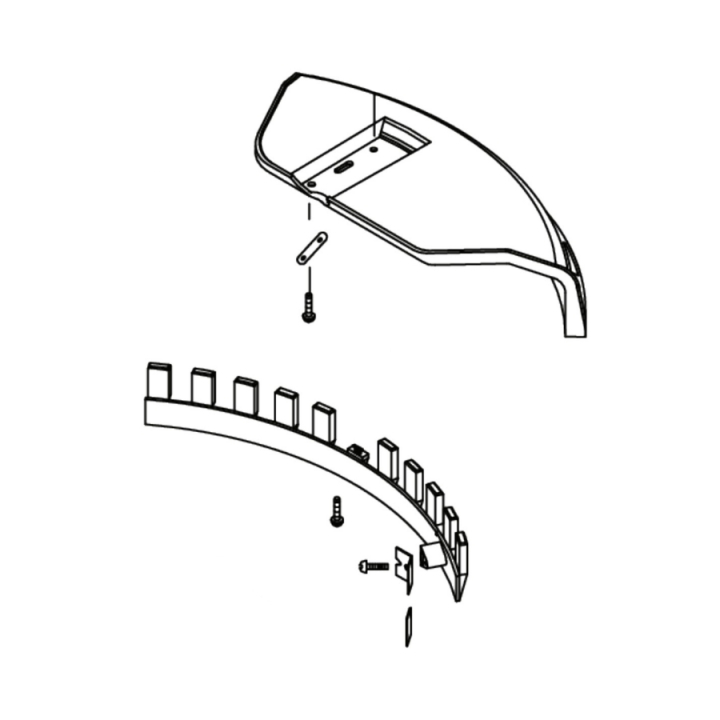 Shield Kit Schneidschild - Mc 5975946-01 in der Gruppe Ersatzteile / Ersatzteile McCulloch Freischneider / Ersatzteile McCulloch B33PS+ 4in1 bei GPLSHOP (5975946-01)