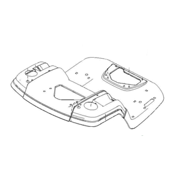 Servicekit-Kits.fender.tlt.w/cph.615 in der Gruppe Ersatzteile / Ersatzteile Rasentraktoren / ➤YT & YTH Modelle / Ersatzteile Husqvarna YTH 24V48 bei GPLSHOP (5976524-01)