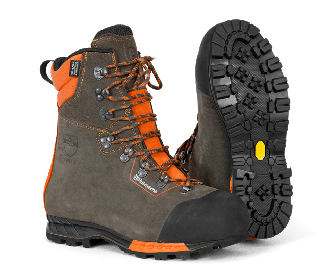 Lederstiefel mit Schnittschutz Husqvarna Functional 24 m/s, 40 in der Gruppe Husqvarna Forst- und Garten produkte / Husqvarna Kleidung/Ausrüstung / Schnittschutzstiefel bei GPLSHOP (5976593-40)