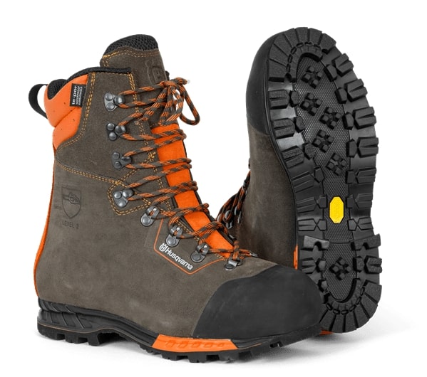 Lederstiefel mit Schnittschutz Husqvarna Functional 24 m/s in der Gruppe Husqvarna Forst- und Garten produkte / Husqvarna Kleidung/Ausrüstung / Schnittschutzstiefel bei GPLSHOP (5976593)