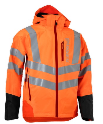 Regnjacke Husqvarna Technical Vent EN 20471, XS in der Gruppe Husqvarna Forst- und Garten produkte / Husqvarna Kleidung/Ausrüstung / Jacke bei GPLSHOP (5976626-42)