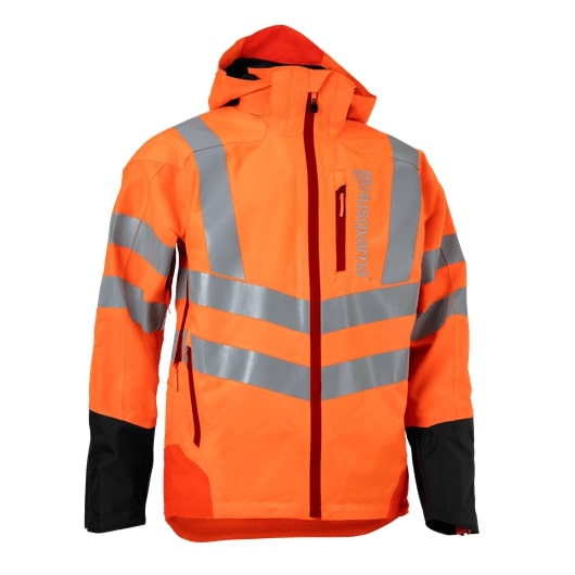 Regnjacke Husqvarna Technical Vent EN 20471 in der Gruppe Husqvarna Forst- und Garten produkte / Husqvarna Kleidung/Ausrüstung / Jacke bei GPLSHOP (5976626)