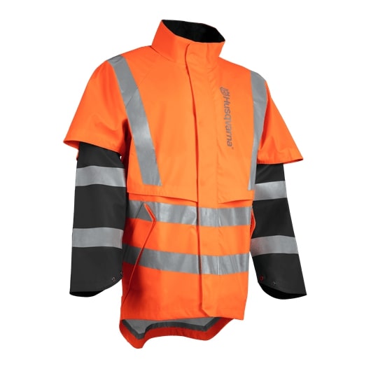 Regnjacke Husqvarna Functional EN 20471 in der Gruppe Husqvarna Forst- und Garten produkte / Husqvarna Kleidung/Ausrüstung / Jacke bei GPLSHOP (5976628)