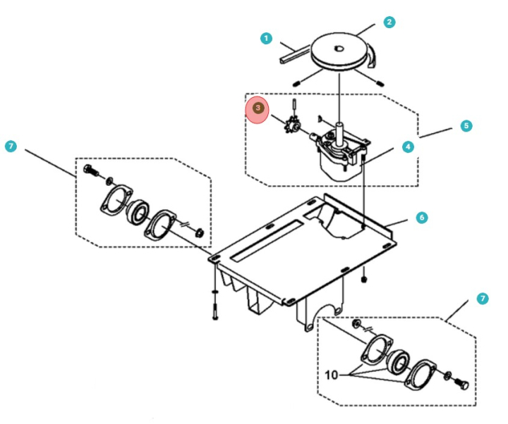 Ritzel 5977640-01 in der Gruppe  bei GPLSHOP (5977640-01)