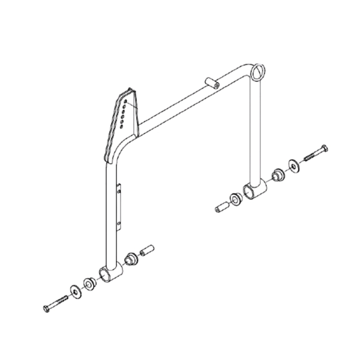 Lenker Kpl 5978162-01 in der Gruppe Ersatzteile / Ersatzteile Övriga Reservdelar / Ersatzteile Övrigt / Ersatzteile Husqvarna CL400 bei GPLSHOP (5978162-01)