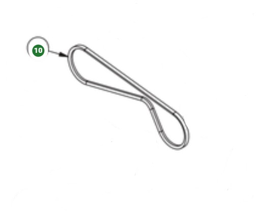 Keilriemen X13 X 1232 5979160-01 in der Gruppe  bei GPLSHOP (5979160-01)