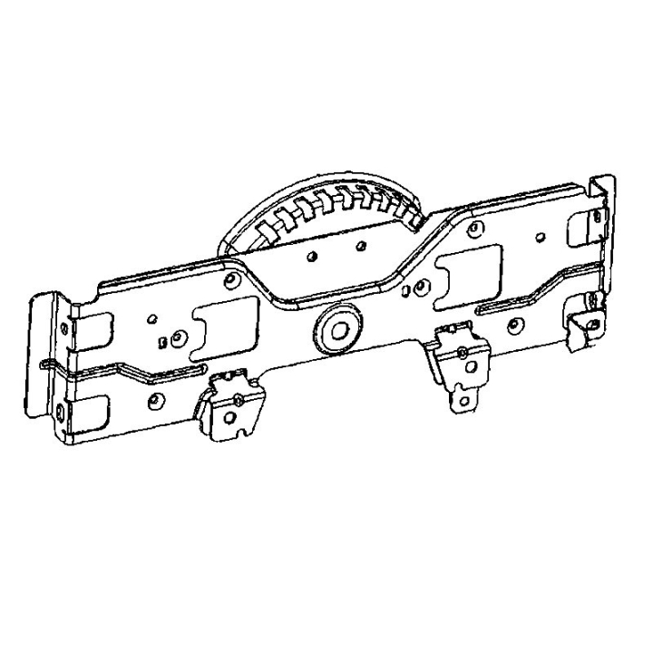 Halterungsbaugruppe, Schweißkonstruktion, Vorderteil, Nachteile 5979924-02 in der Gruppe  bei GPLSHOP (5979924-02)