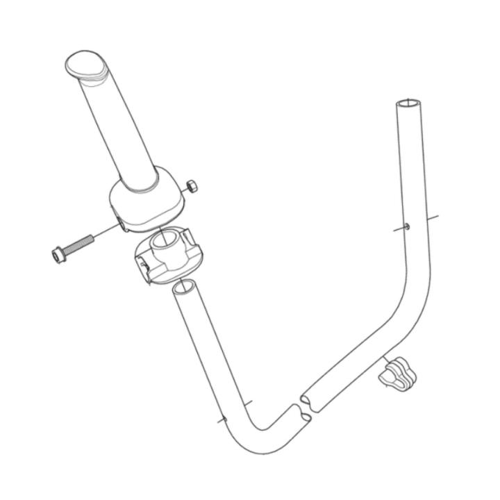 Lenker-Komposition 525rxt Mark II in der Gruppe Ersatzteile / Ersatzteile Freischneider / ➤Serie 500 bei GPLSHOP (5984069-01)