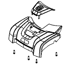 Frontabdeckungssatz 5984538-01 in der Gruppe  bei GPLSHOP (5984538-01)
