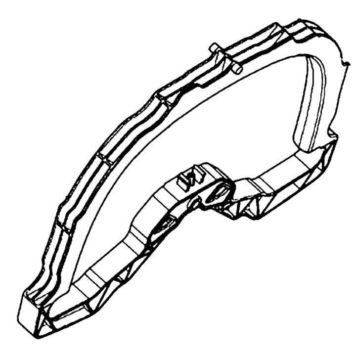 Verriegelung des vorderen Griffs in der Gruppe Ersatzteile / Ersatzteile Heckenscheren / Ersatzteile Husqvarna 522iHD75 bei GPLSHOP (5984608-01)