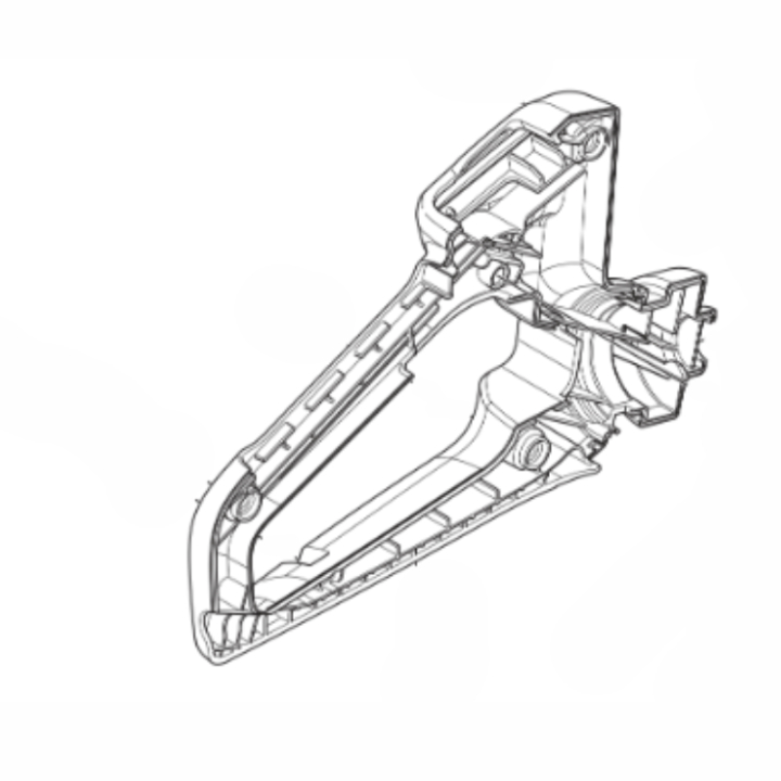 Hinterer Griff links in der Gruppe Ersatzteile / Ersatzteile Heckenscheren / Ersatzteile Husqvarna 522iHD75 bei GPLSHOP (5984838-01)