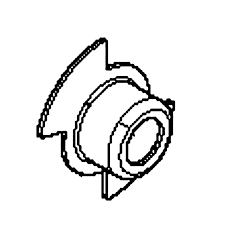 Plattenreibung in der Gruppe Ersatzteile / Ersatzteile Laubblasgeräte / Ersatzteile Husqvarna 350BT bei GPLSHOP (5986564-01)