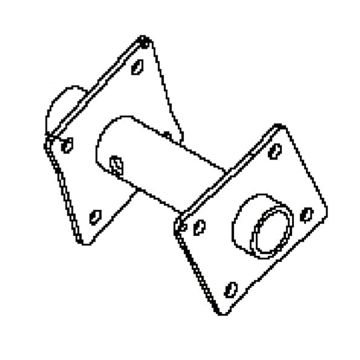 Zinken Roto 400 Linke Zinkennabe B 5986788-01 in der Gruppe Ersatzteile / Ersatzteile für Husqvarna Motorhacken / Ersatzteile Husqvarna TR348 bei GPLSHOP (5986788-01)