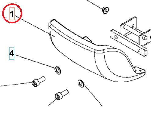 Roto-Ausgleichgewicht 5986790-01 in der Gruppe  bei GPLSHOP (5986790-01)