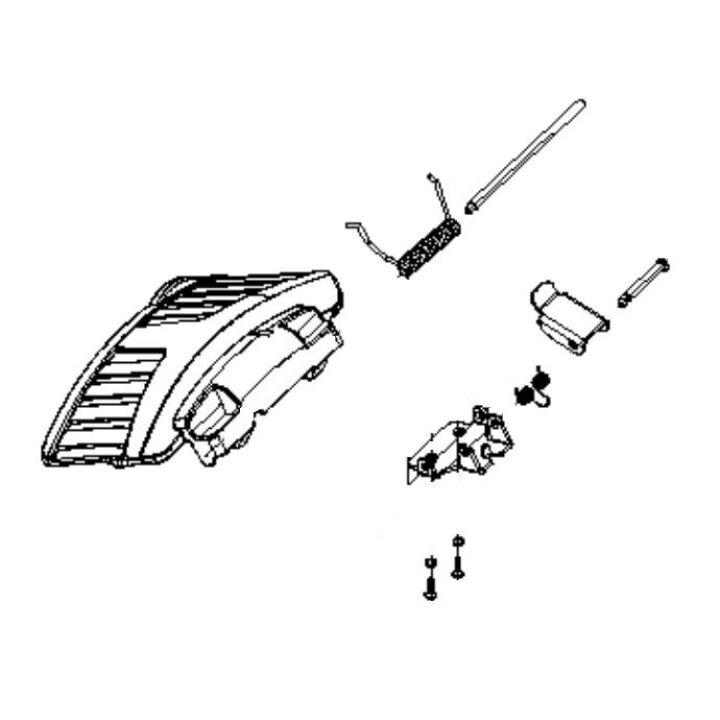 Plattensatz Seitliche Auswurfplatte 5986841-12 in der Gruppe bei GPLSHOP (5986841-12)