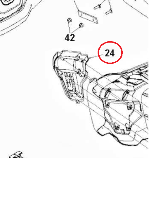 Konsole Husqvarna Applique One 5988038-01 in der Gruppe  bei GPLSHOP (5988038-01)
