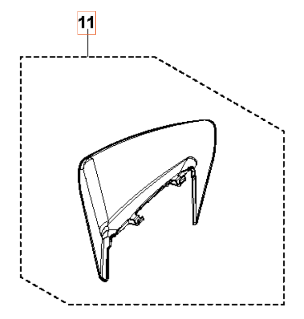 DEFLECTOR, SIDE PROTECTION COVER in der Gruppe  bei GPLSHOP (5989614-01)