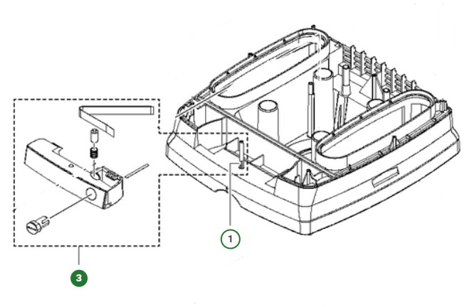 Verriegelungssatz (Verriegelungsstange) in der Gruppe  bei GPLSHOP (5992800-02)