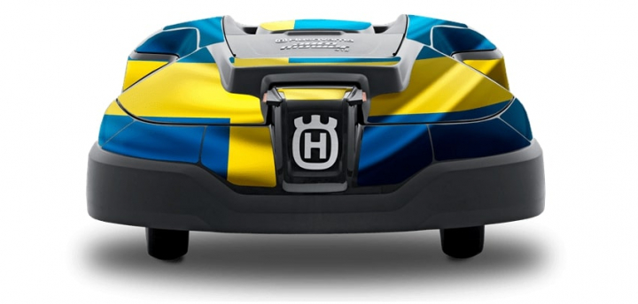 Folienset Swedish flag für den Automower 310/315 in der Gruppe Zubehör roboter rasenmäher / Folienset bei GPLSHOP (5992953-02)