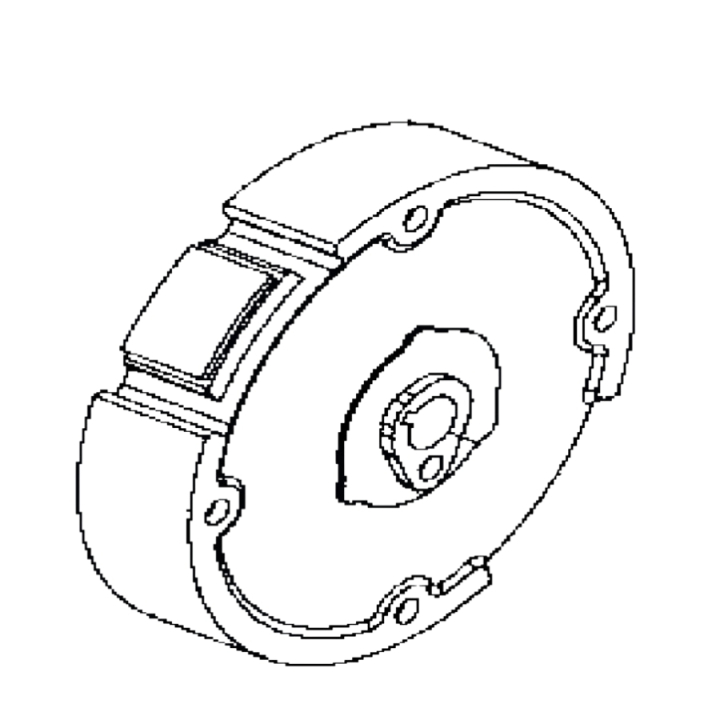 Schwungrad in der Gruppe Ersatzteile / Ersatzteile für Husqvarna Motorhacken / Ersatzteile Husqvarna TF230 bei GPLSHOP (5993486-04)