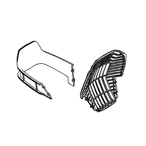 Sicherheitsabdeckungssatz in der Gruppe Ersatzteile / Ersatzteile Laubblasgeräte / Ersatzteile Husqvarna 230iB bei GPLSHOP (5993489-56)