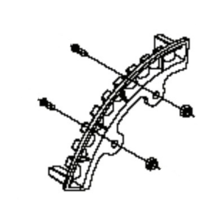 Plattensatz 5993493-63 in der Gruppe Ersatzteile / Ersatzteile Husqvarna Rasenmäher / Ersatzteile Husqvarna LC 140P bei GPLSHOP (5993493-63)