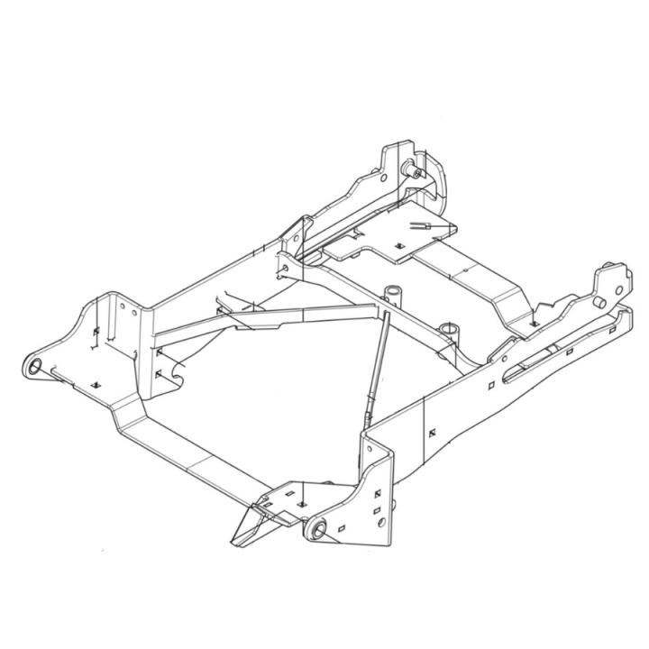 Ersatzteile für Geräterahmen-Baugruppe 5993914-01 in der Gruppe Ersatzteile / Ersatzteile Rider / Ersatzteile Husqvarna Rider 420 TSX AWD bei GPLSHOP (5993914-01)