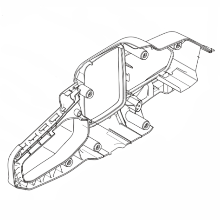 Gehäuse links 5996188-01 in der Gruppe  bei GPLSHOP (5996188-01)