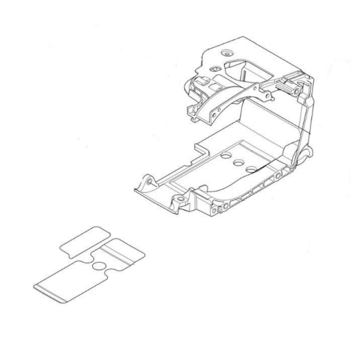 Zylinderdeckel-Baugruppe 39 cm³ Husqvarna in der Gruppe Ersatzteile / Ersatzteile Motorsägen / ➤Serie 500 / Ersatzteile Husqvarna T540XP Mark III bei GPLSHOP (5998157-01)