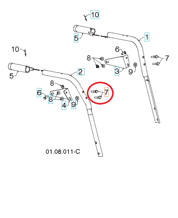 Schraube, 5/16-18X1 1/2 8747805-24 in der Gruppe bei GPLSHOP (8747805-24)