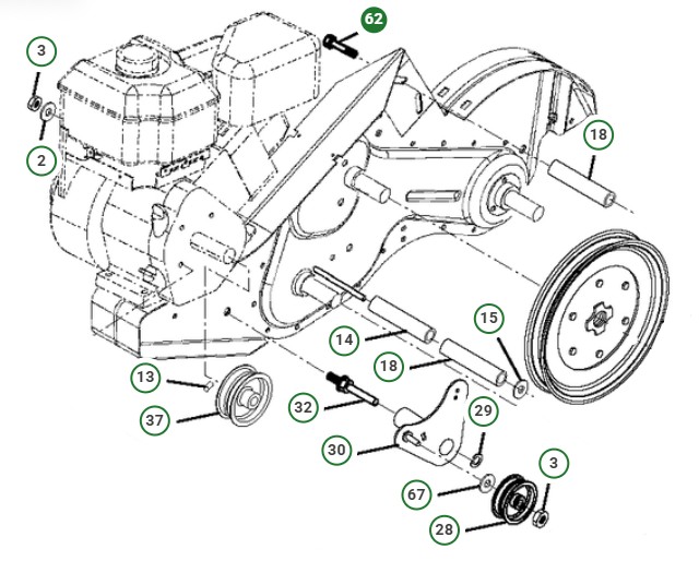 Bolzen 8749305-72 in der Gruppe bei GPLSHOP (8749305-72)