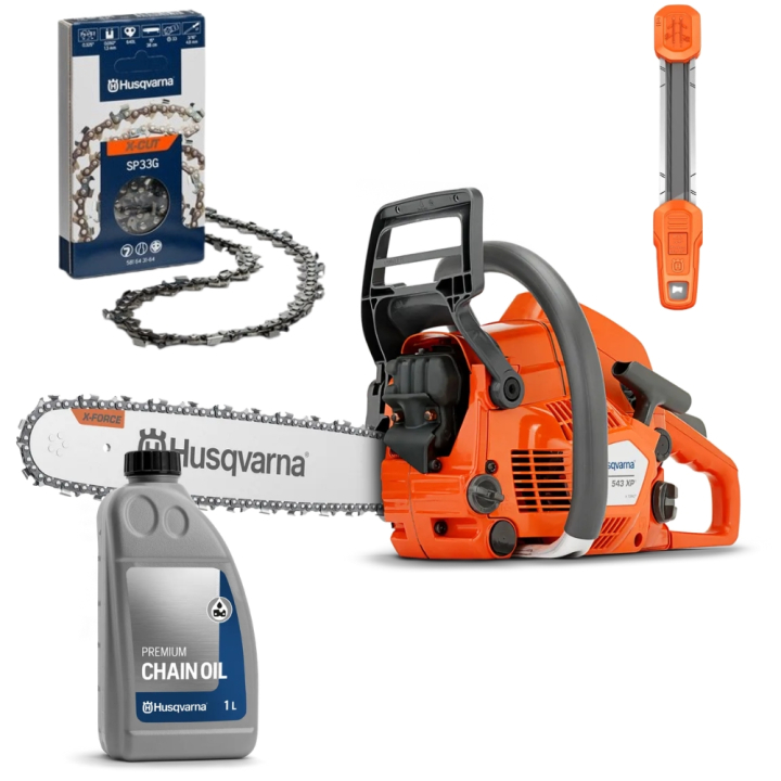 Husqvarna 543XP Startpaket in der Gruppe Husqvarna Forst- und Garten produkte / Husqvarna Motorsägen / Profisägen bei GPLSHOP (9667761pkt)