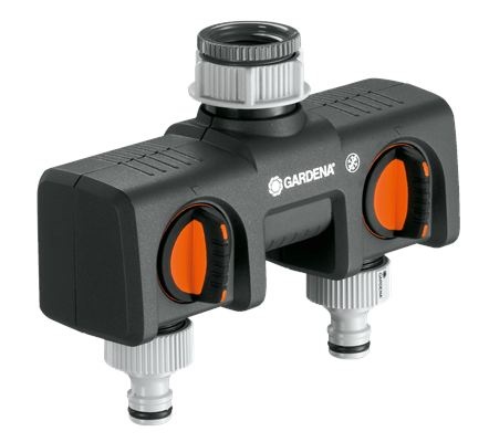 Twin-Tap Connector GARDENA (8193) in der Gruppe  bei GPLSHOP (9669703-01)