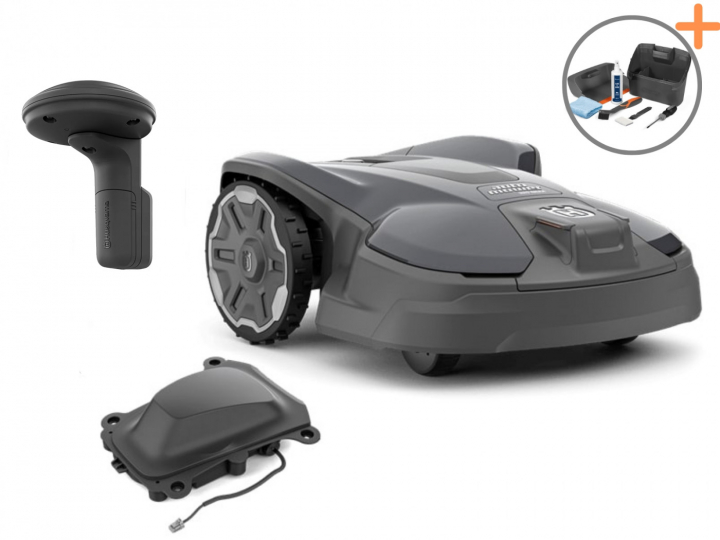 Husqvarna Automower® 320 Nera Mähroboter mit EPOS plug-in kit | Wartungs- und Reinigungsset kostenlos! in der Gruppe  bei GPLSHOP (9705351)