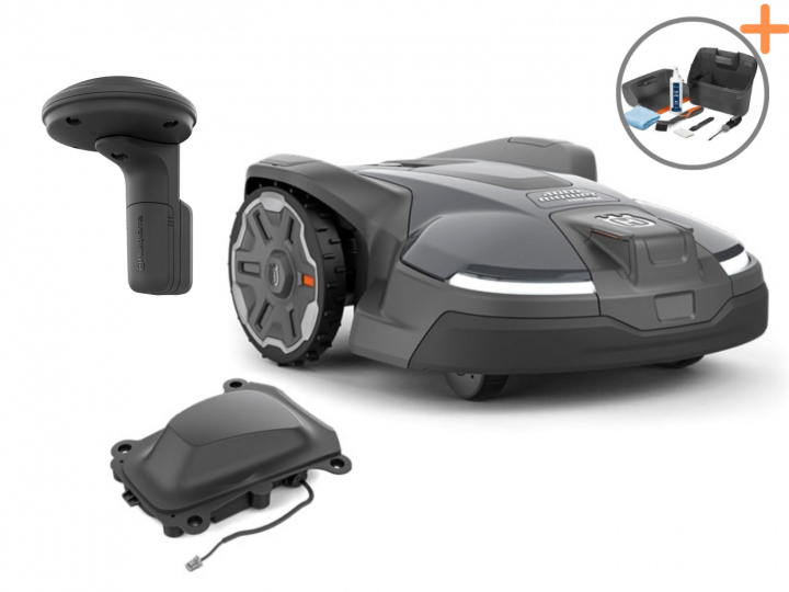 Husqvarna Automower® 430X Nera Mähroboter mit EPOS plug-in kit | Wartungs- und Reinigungsset kostenlos! in der Gruppe  bei GPLSHOP (9705352)