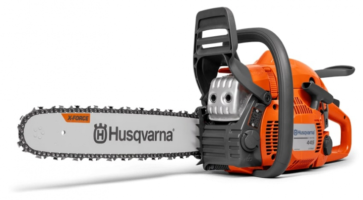 Husqvarna 445 II E-Series TrioBrake Motorsäge in der Gruppe Husqvarna Forst- und Garten produkte / Husqvarna Motorsägen / Allround motorsägen bei GPLSHOP (9705592-33)