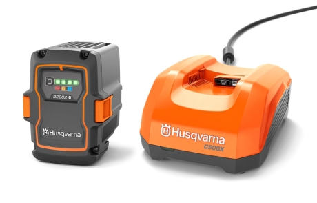 Akku-kit B220X & C500X in der Gruppe Husqvarna Forst- und Garten produkte / Husqvarna Akku Produkte / Zubehör Akku Produkte / Kit mit Akku und Ladegerät bei GPLSHOP (9706078)