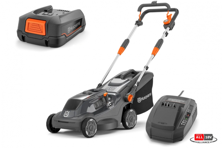 Husqvarna Aspire LC34 mit Akku und Ladegerät in der Gruppe Husqvarna Forst- und Garten produkte / Husqvarna Aspire™ / Aspire™ gartengeräte bei GPLSHOP (9706483-03)